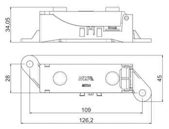фото №10, Роз'єм запобіжник megaval цоколь коробка автомобільний megawal