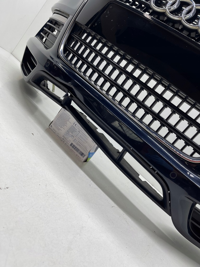 фото №7, Audi q7 4l s-line бампер перед полный kompletny 4x pdc цвет: lz5q niebieski