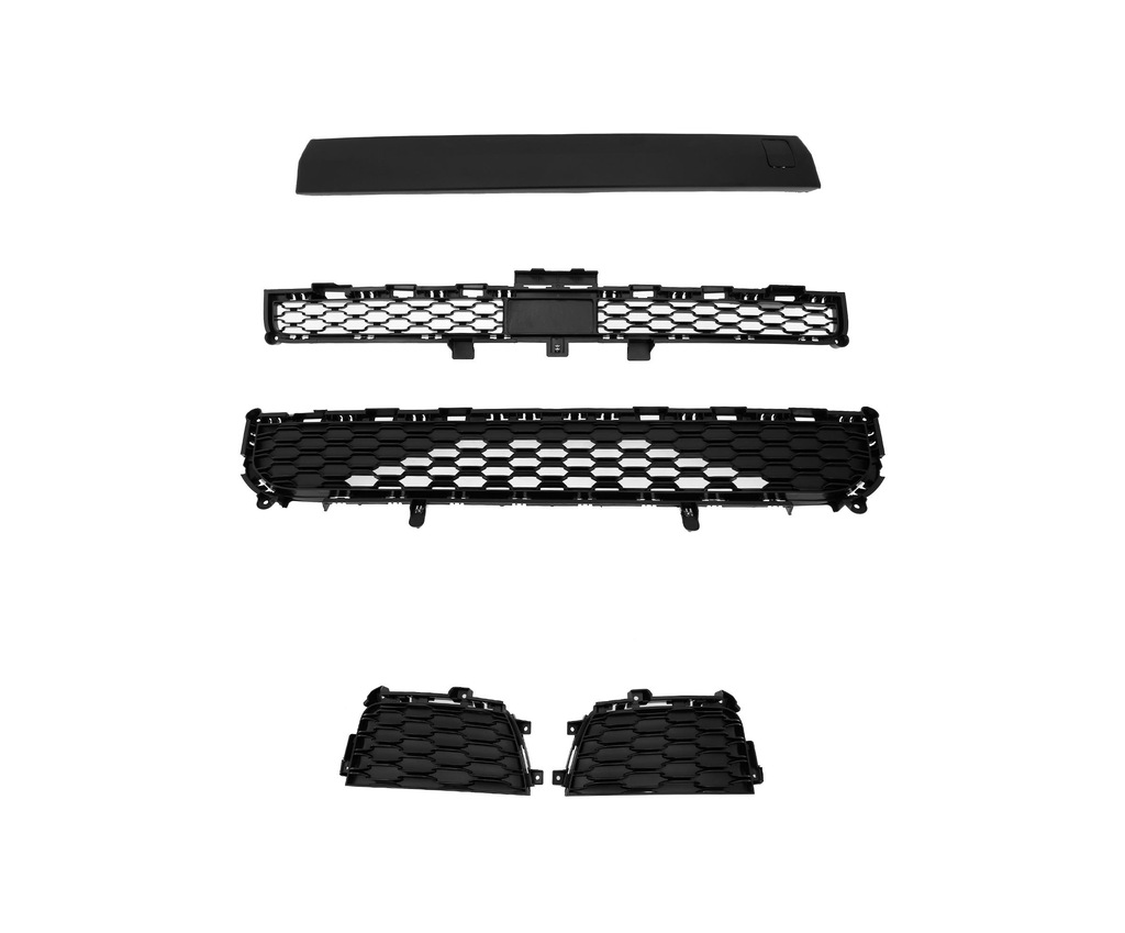 фото №10, Передний бампер do jeep grand cherokee wl 2021- чёрный