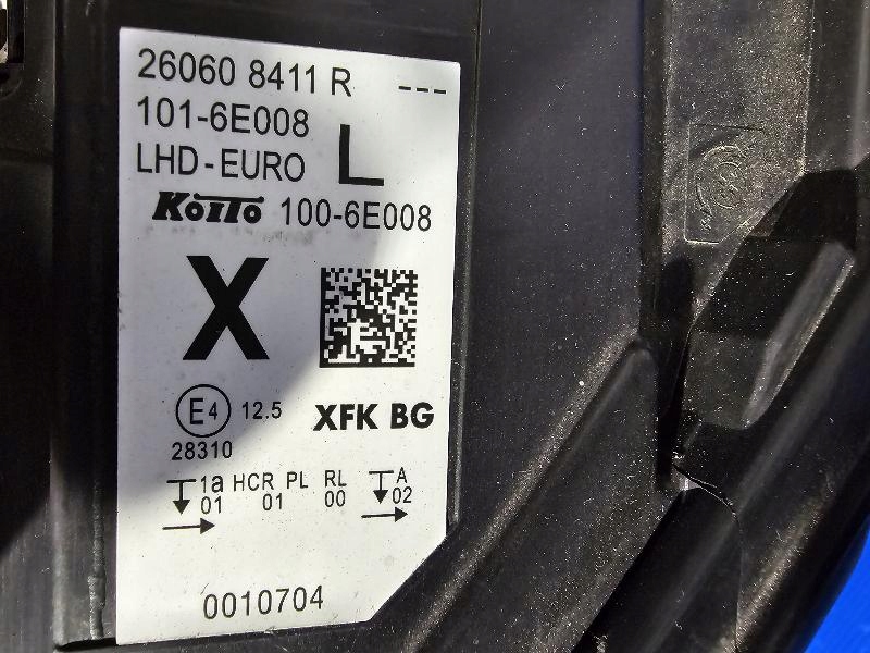 Renault kangoo iv express led 260608411r лампа передняя перед левая Киев