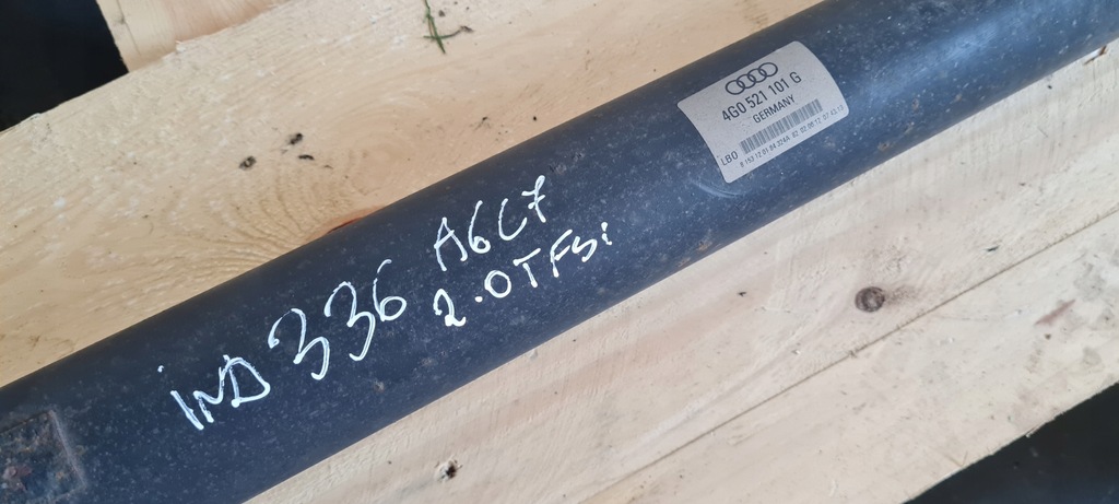 фото №9, A6 c7 4g wał приводной 2.0 tfsi 4g0521101g автоматическая коробка передач
