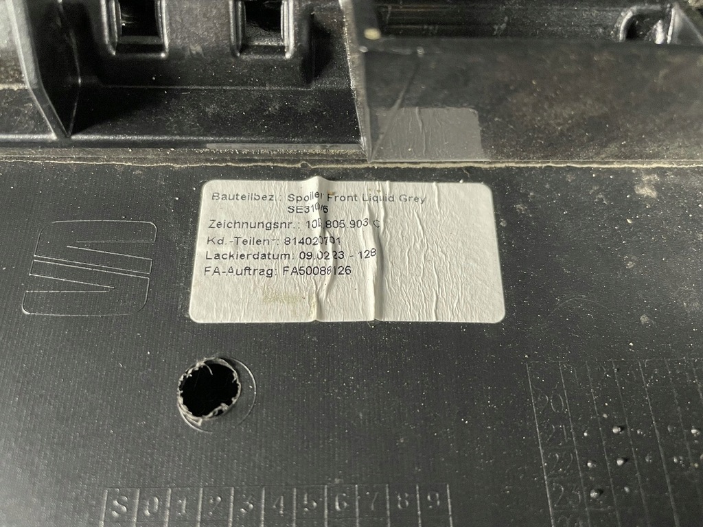 фото №9, Cupra born решётка средняя бампера перед передняя 10e805903c