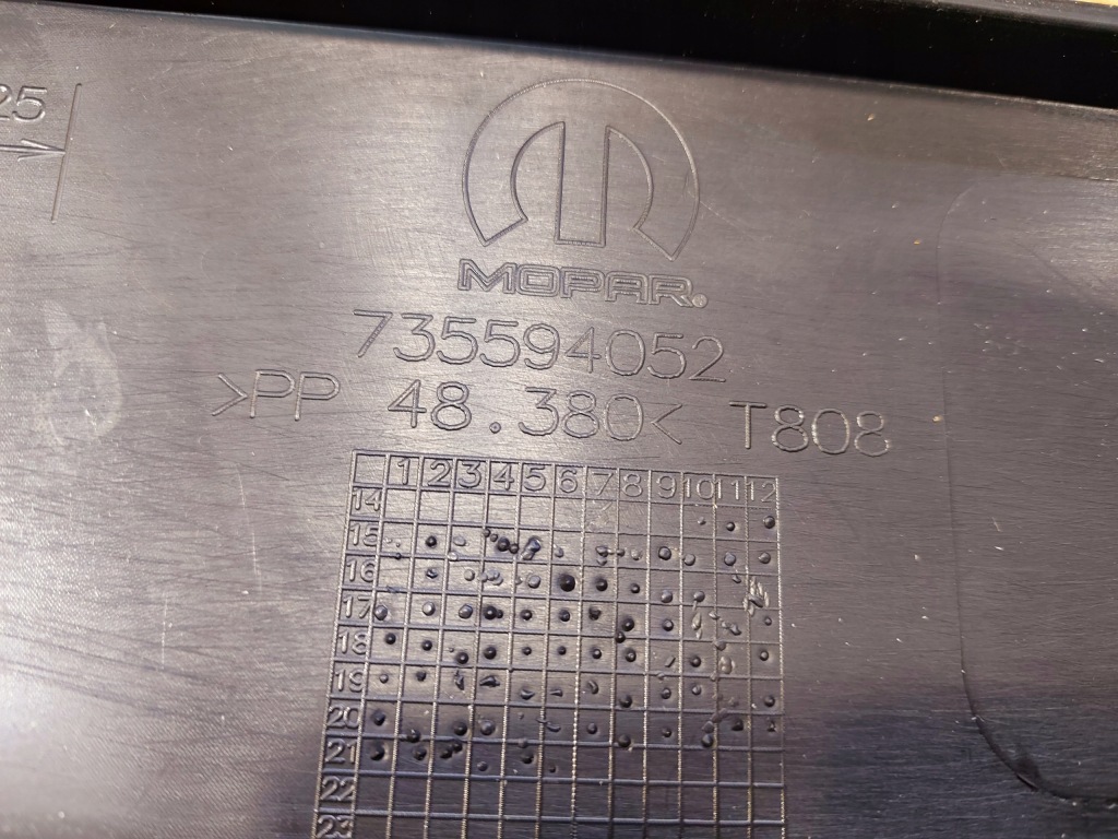 Бампер передний fiat doblo ii 2015-2022 перед новый структура org 735594052 Доставка