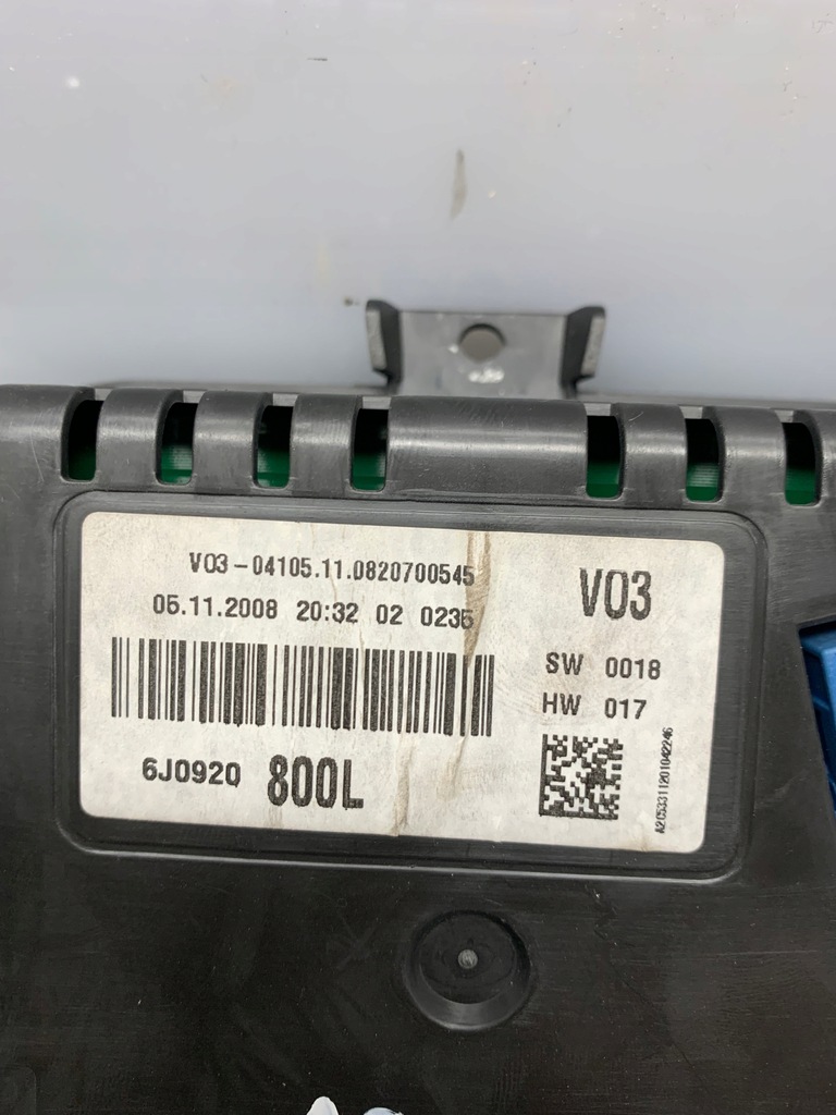 фото №5, Лічильник приладова панель 6j0920800l vag