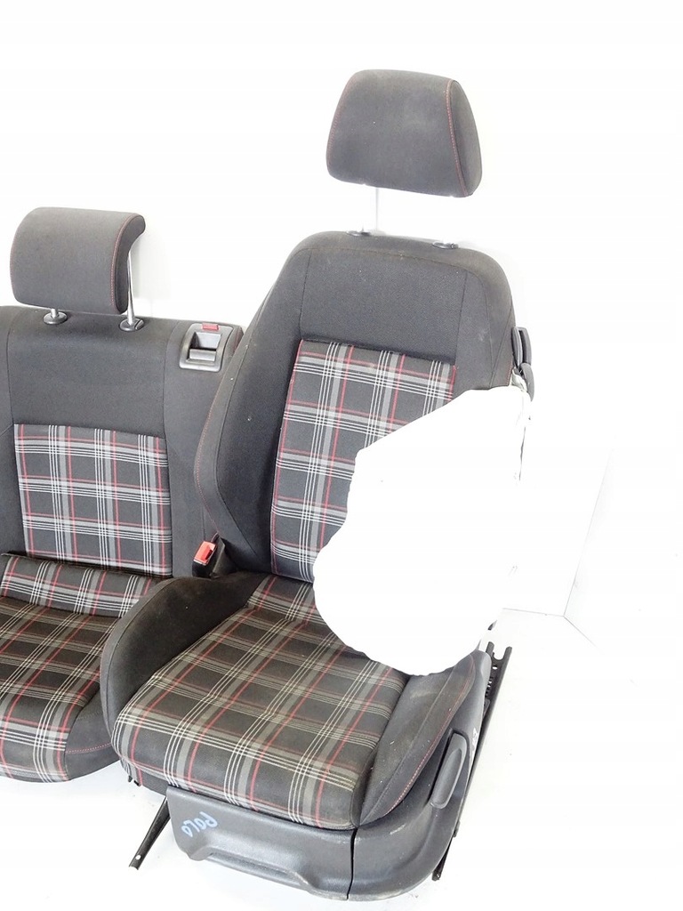 фото №7, Сидіння сидіння перед задня заднє сидіння спинка vw polo 6c gti решітка 3d