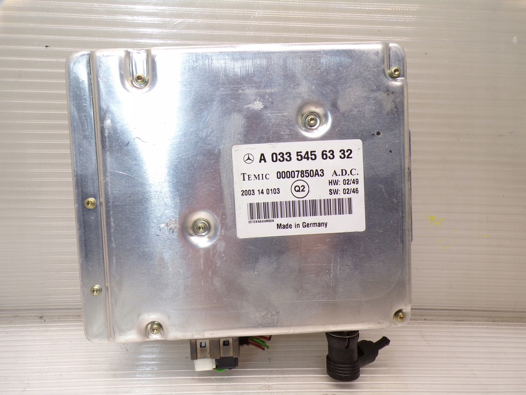 фото №1, Модуль блок управления disctronic mercedes sl r 230 w209 clk 0335456332