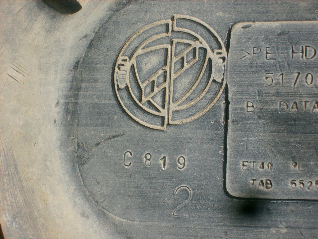 фото №9, Бак пального bak fiat panda ii 1.1 benz 51706595