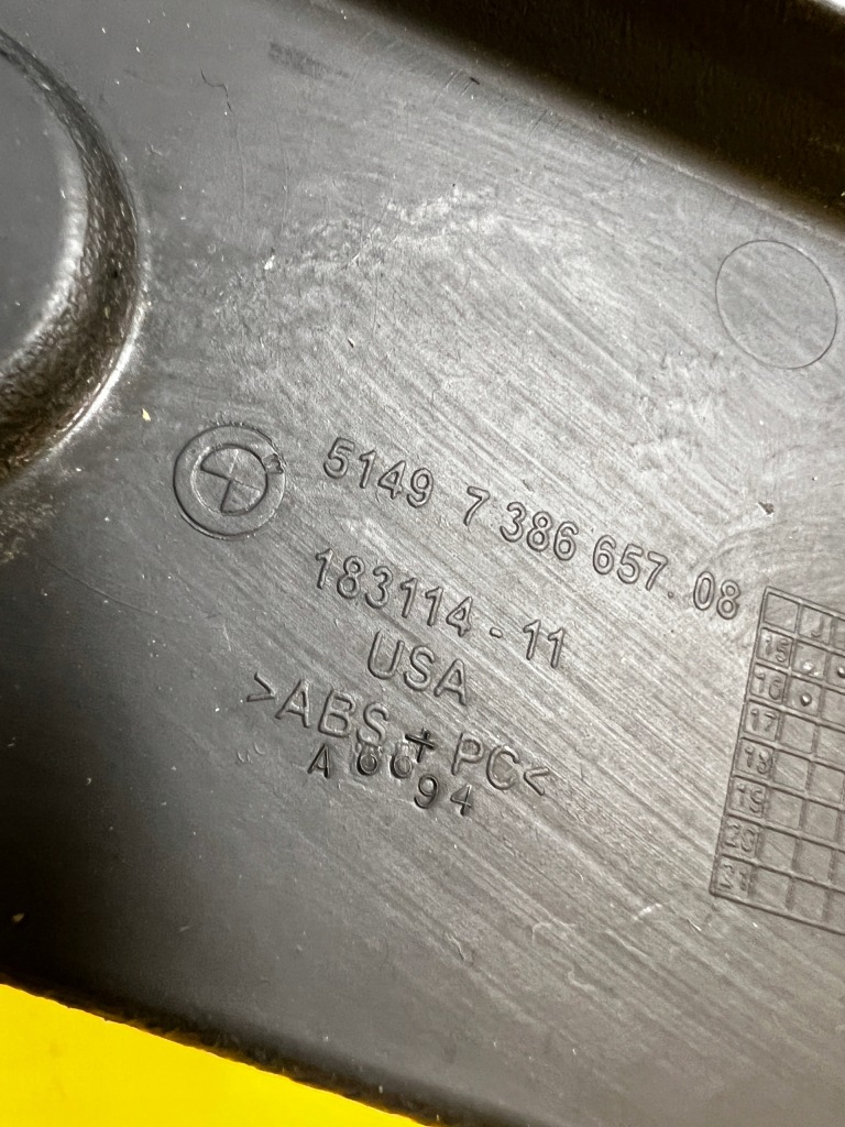 фото №7, Молдинг защита накладка средняя жёлоб багажника bmw x6 f16