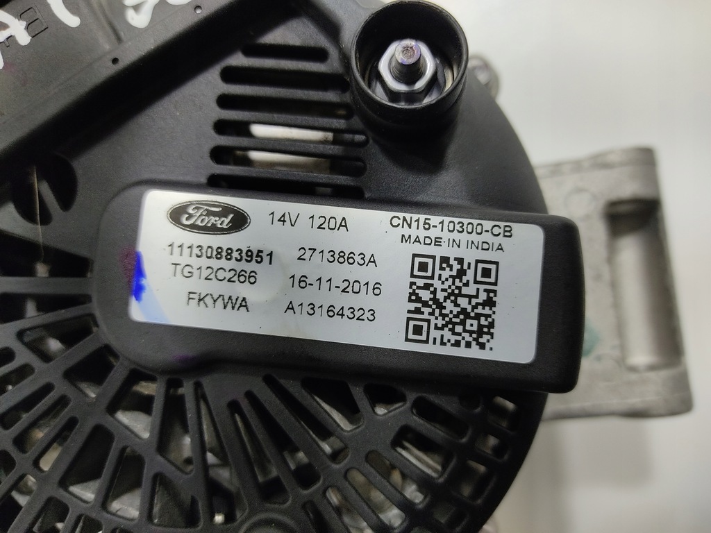 фото №7, Генератор ford ka plus + 1.2 бензин cn15-10300-cb 2012-2018