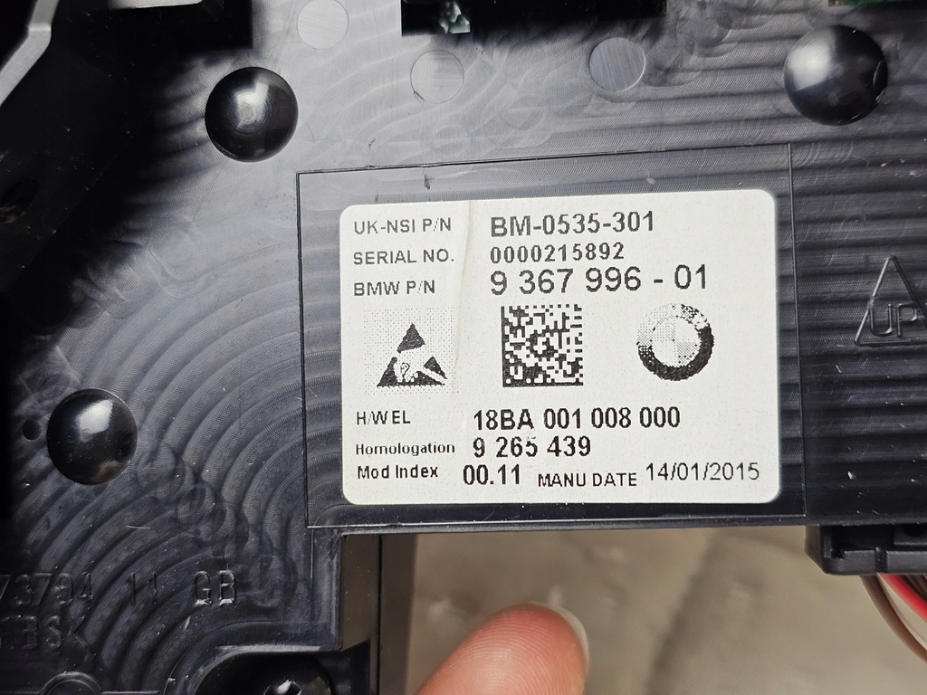 фото №8, Лічильник приладова панель прилади europa mini f54 f55 f56 f57 f60 9367996