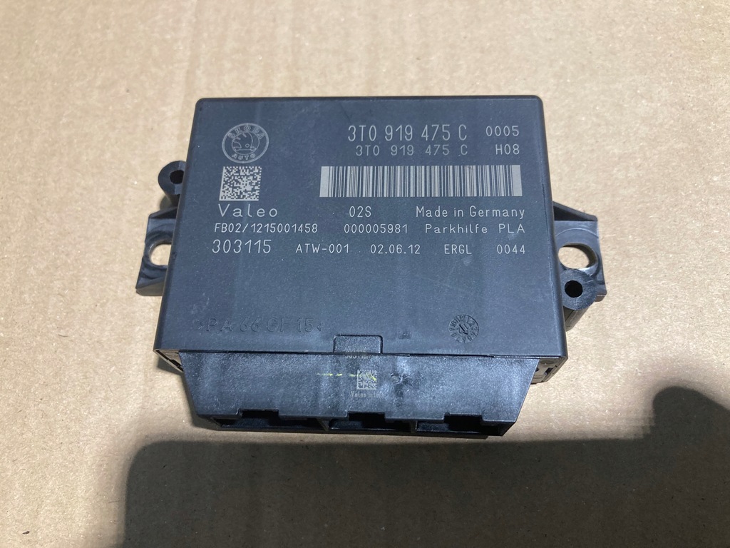 фото №1, Модуль парктронік pdc skoda 3t0919475c
