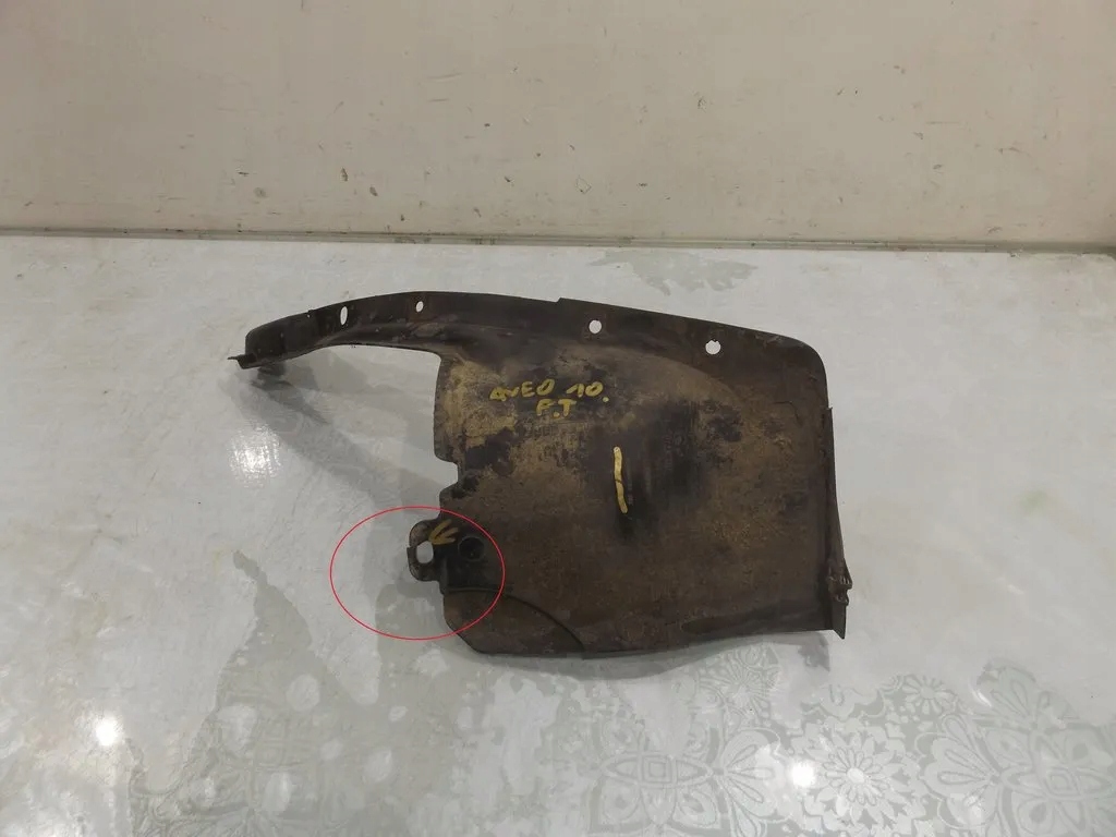 фото №1, Aveo t250 подкрылок правый задняя