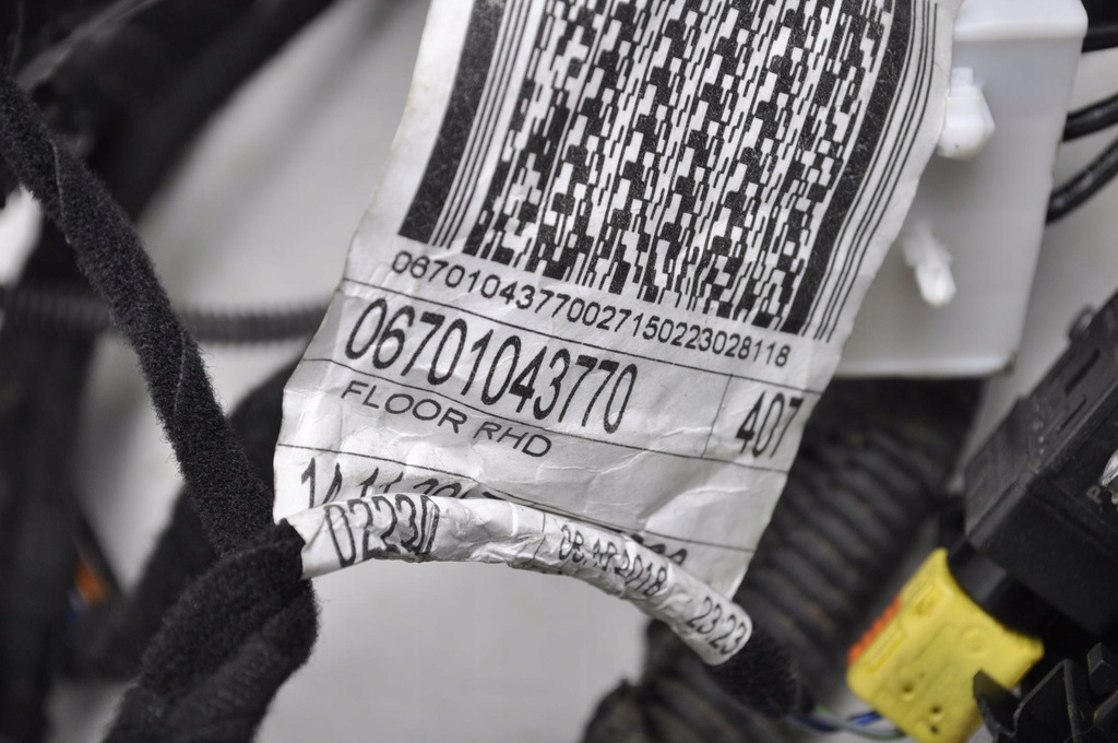 фото №12, Maserati levante s q4 джгут електропроводка електрична салону 06700065540