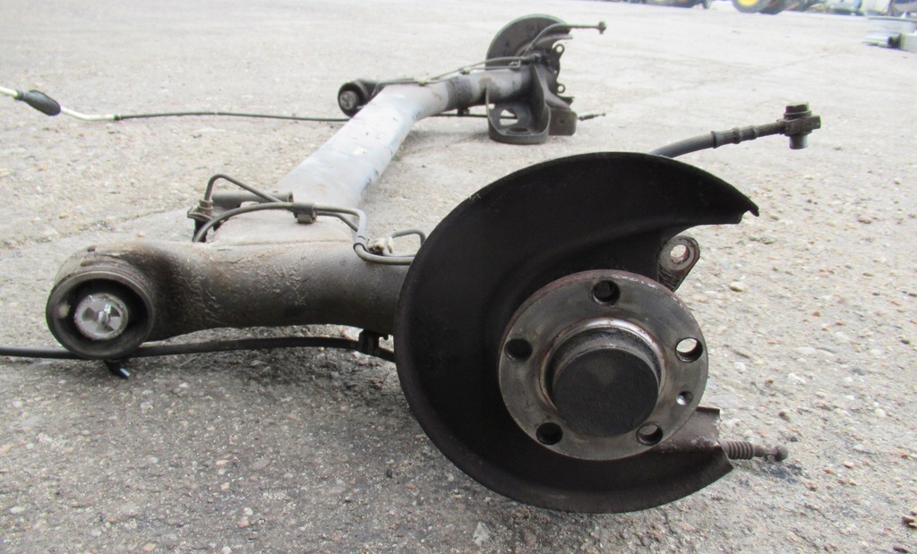 фото №4, Skoda fabia ii 5d балка oś подвеска задняя