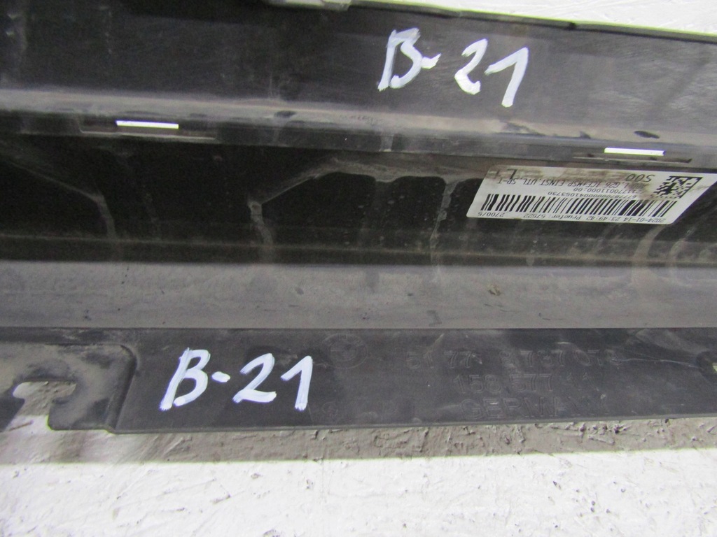 фото №11, Bmw 4 g26 молдинг накладка поріг ліва 8737079