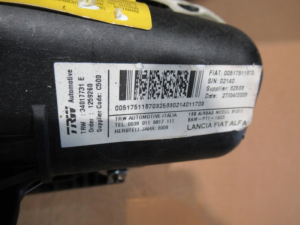 фото №14, Панель приладів консоль комплект fiat bravo ii 07-