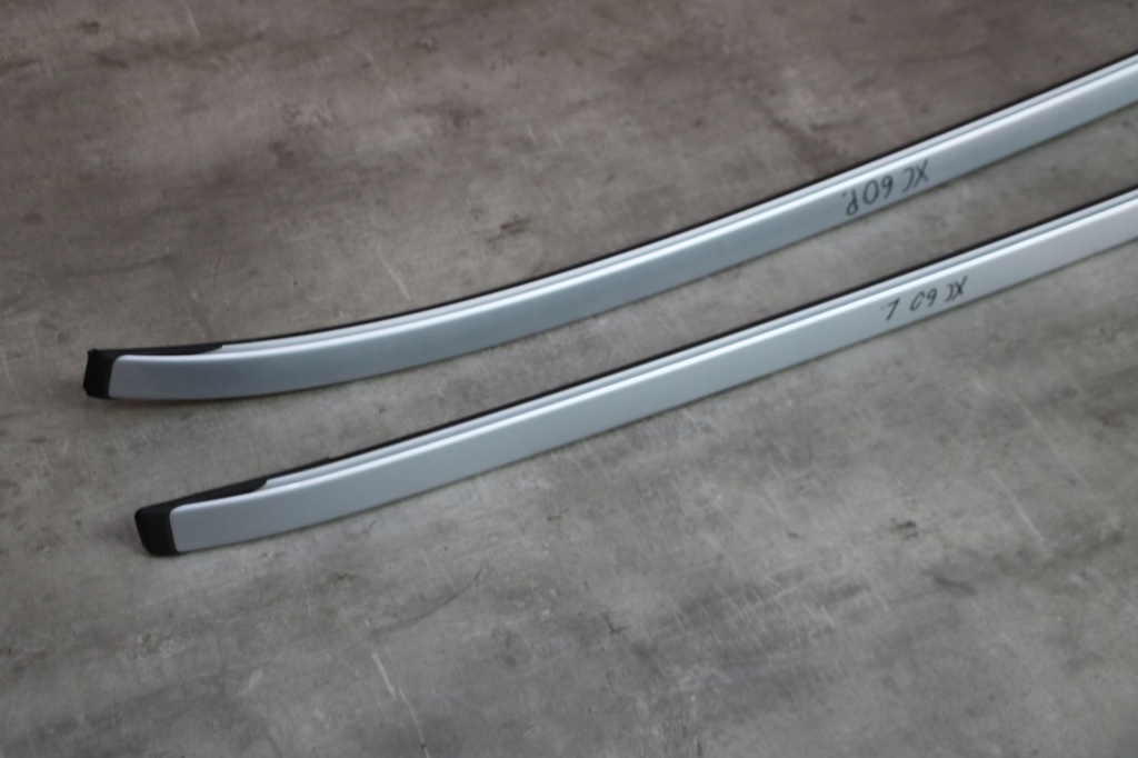 фото №6, Volvo xc60 xc 60 i lift рейлінги дахові сріблястий правий лівий комплект