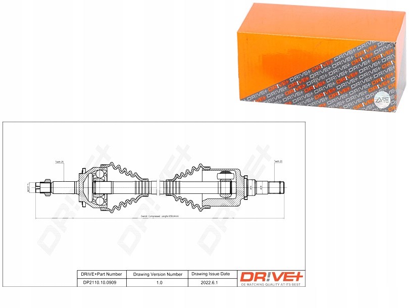 Купить Приводной вал приводная toyota auris 12-18 p drive+