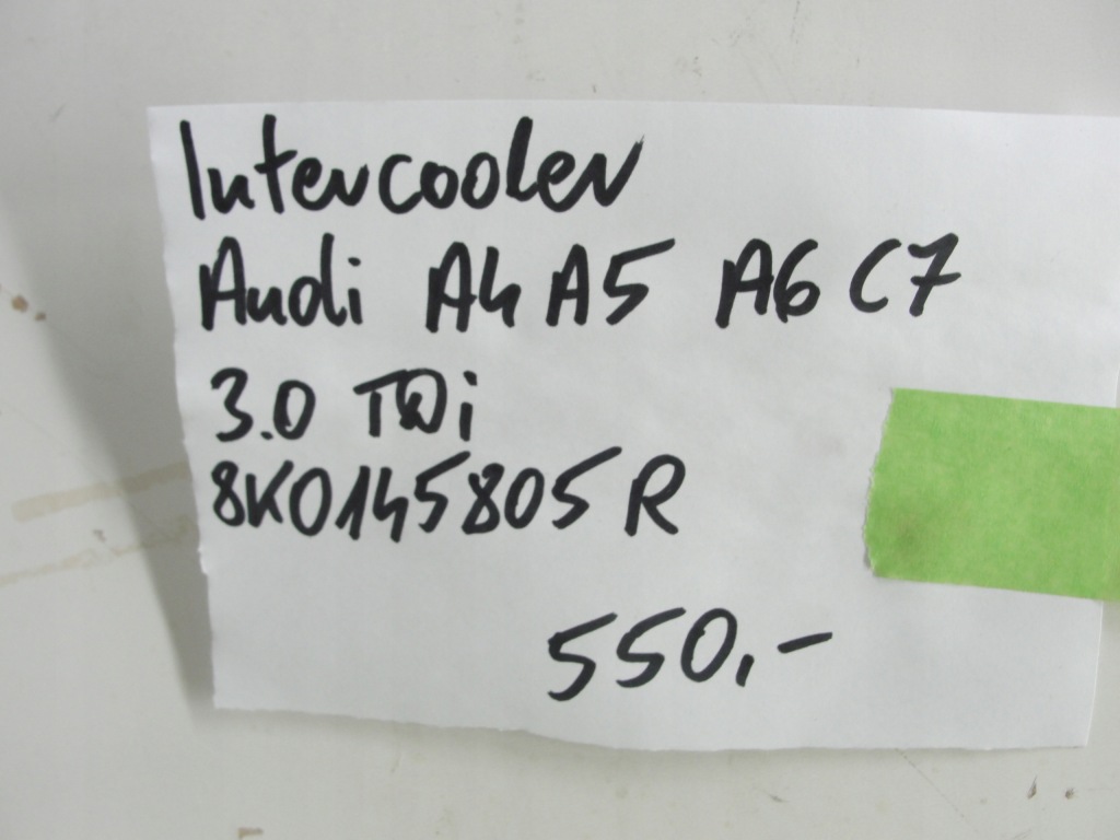 Інтеркулер audi a4 a5 a6 c7 3,0 tdi 8k0145805r Зі Шроту