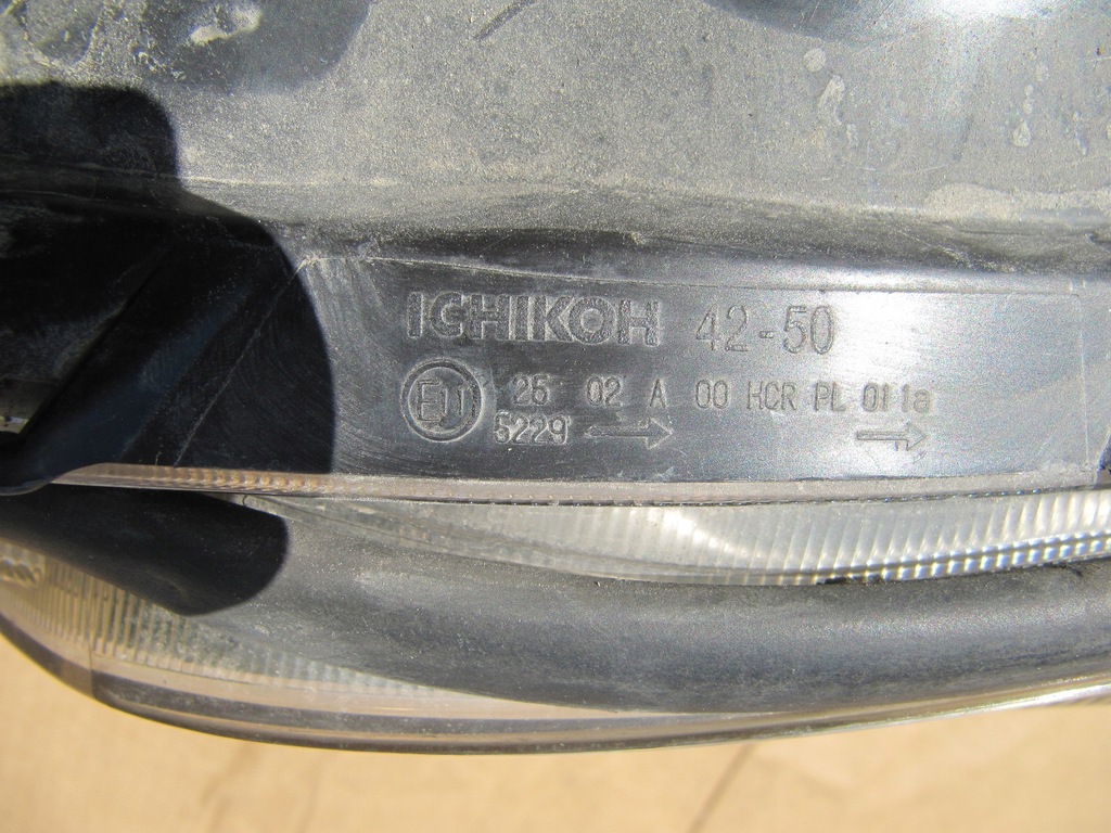 фото №10, Toyota rav4 iii lift 09-10 лампа ліва перед передня фара europa