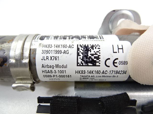 фото №9, Jaguar f-pace подушка air bag шторка безопасности левая kpl