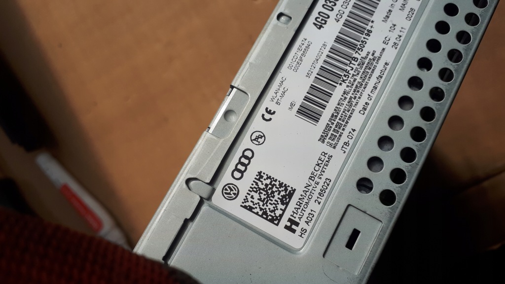 фото №9, A6 c7 4g блок станция mmi 3g считыватель a7 s6