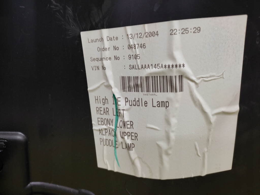 фото №14, Land rover discovery iii оббивка обшивка двері лівий задня