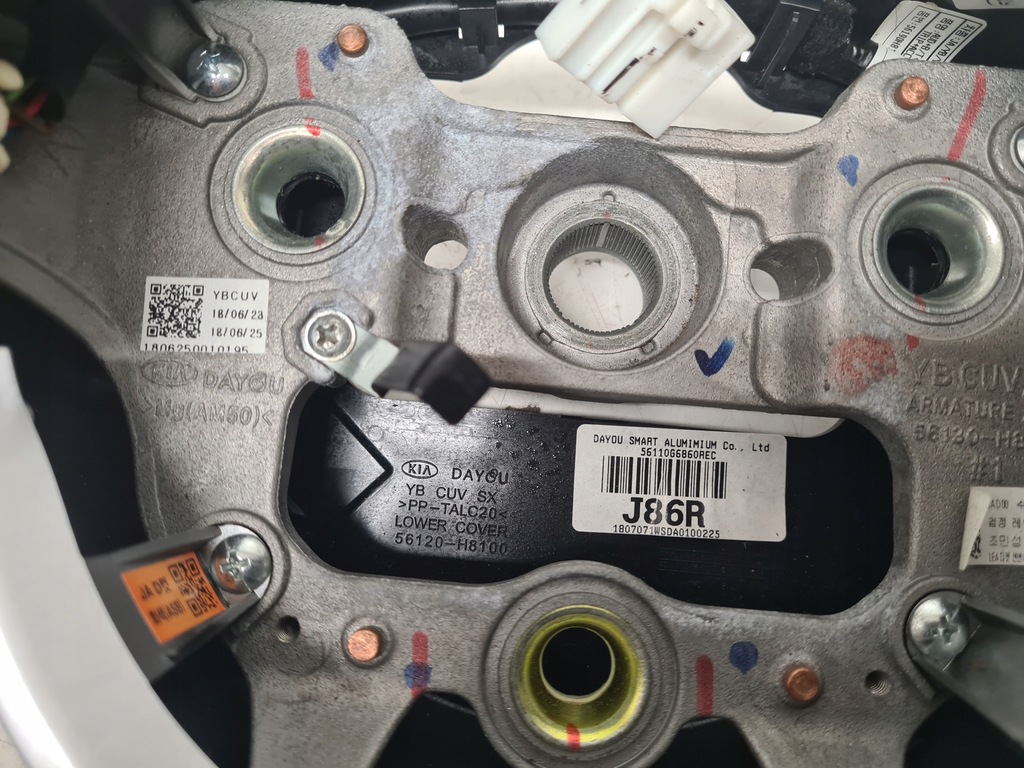 фото №10, Kia picanto iii gt повітропровід шкіра багатофункціональний