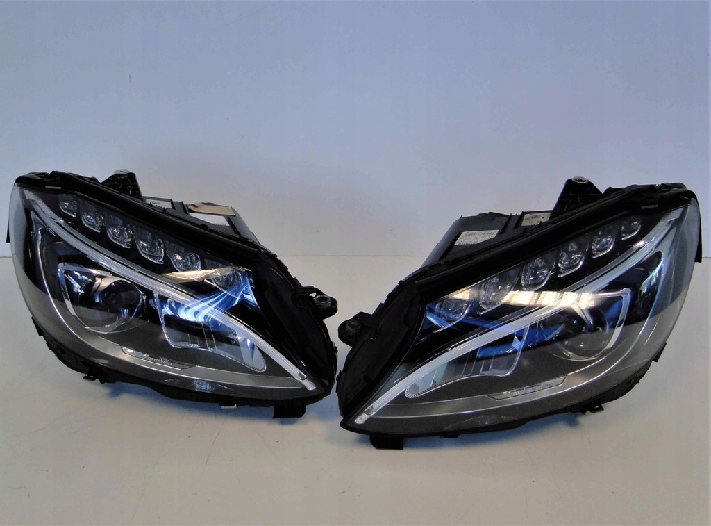 фото №11, Mercedes w205 205 лампа левая led high performance