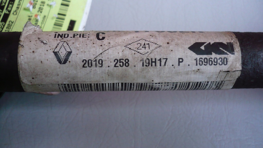 фото №3, Привідний вал ліва logan sandero stepway ii 0,9 tce