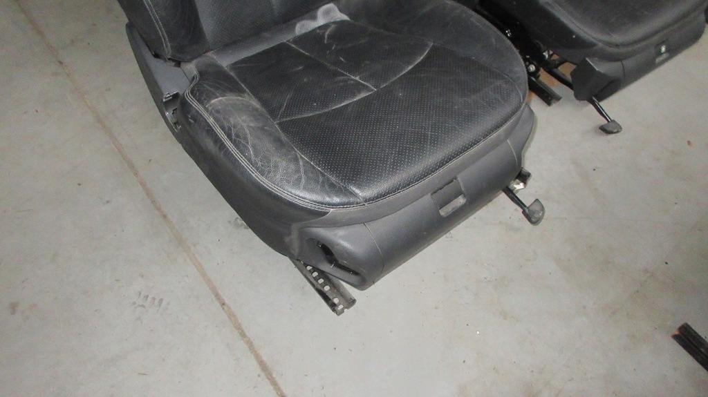 фото №8, Mercedes w211 сидіння сидіння оббивка шкіра czarna