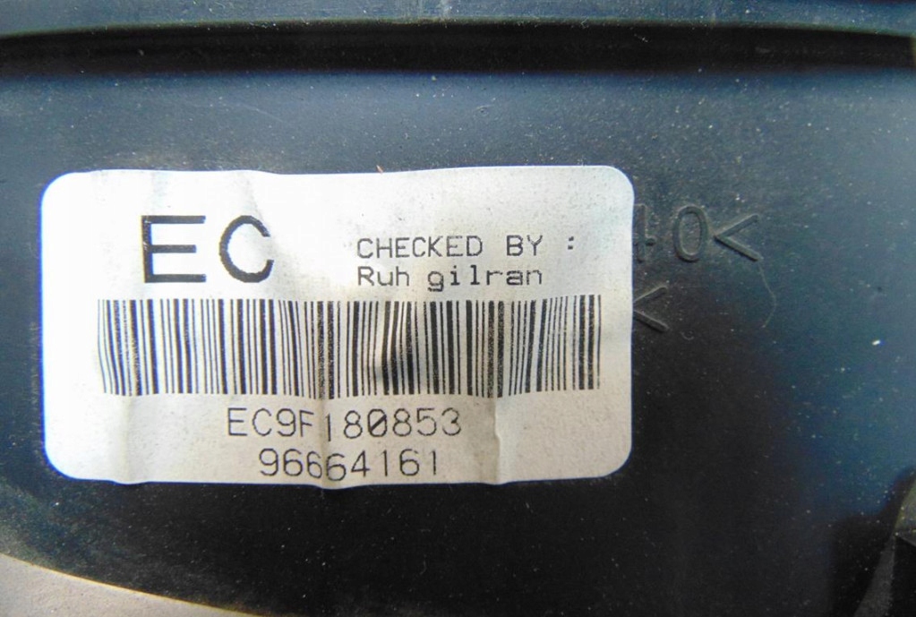 фото №7, Chevrolet spark 0.8 бензин 5d код лакофарбового покриття 714 лічильник