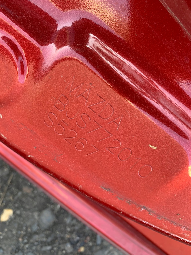 фото №3, Двері правий задня mazda 3 iii 2013-18 bjs772010