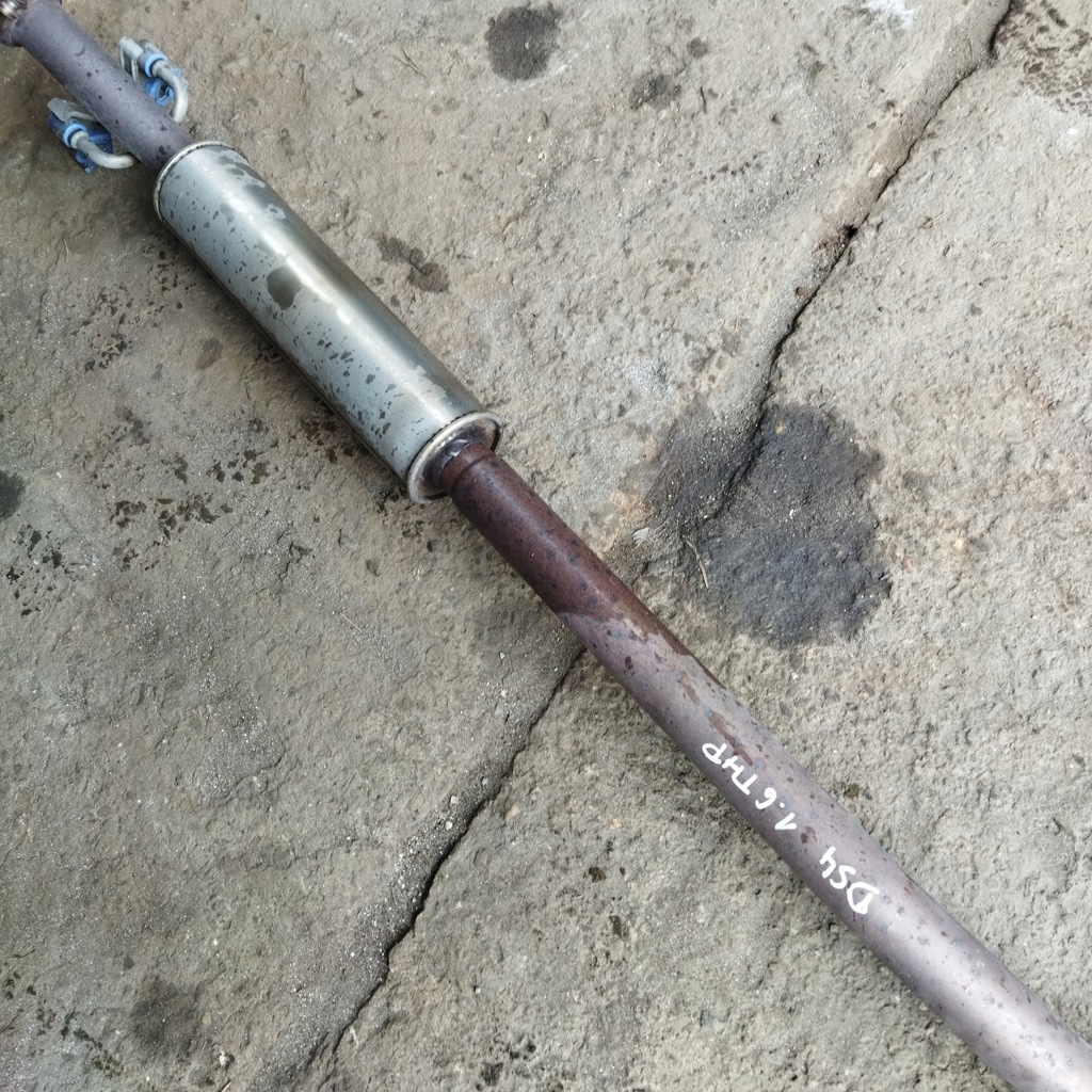 фото №4, Citroen ds4 гаситель труба выхлопная 1.6 thp