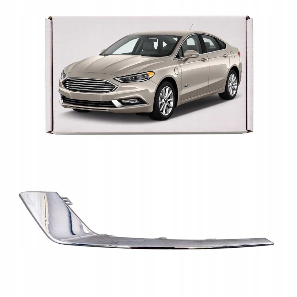 фото №1, Ford fusion mk2 ii 2016-2020 хромована молдинг протитуманної фари ліва hs7z15266ab