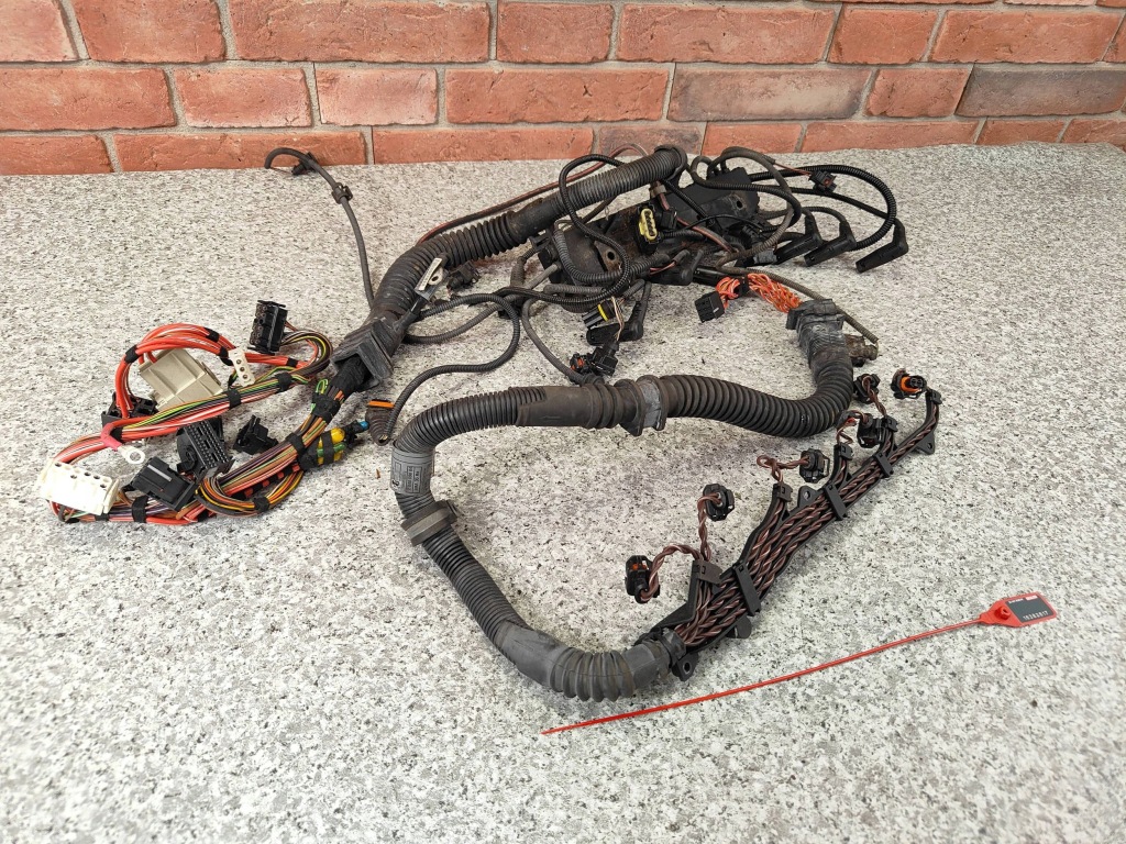 Джгут двигуна bmw e39 530d 3.0d m57 525d комплектна механічна коробка передач uk 7788158 Зі Шроту