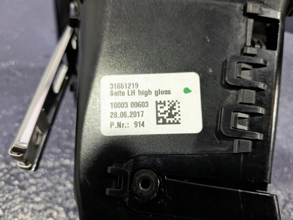 фото №9, Volvo s90 v90 ii 16- каркас рамка панелі dekor ґрати обдув хром 31403976