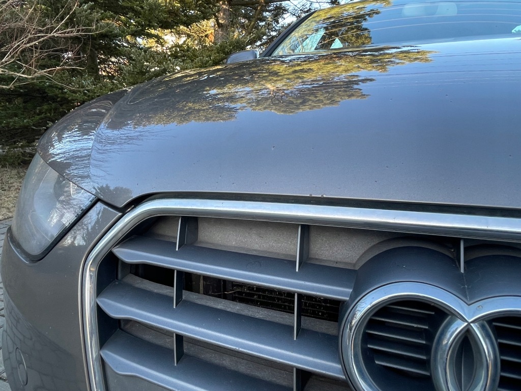 Капот крышка двигателя audi a4 b8 рестайлинг  2011-2015 ly1p Цена