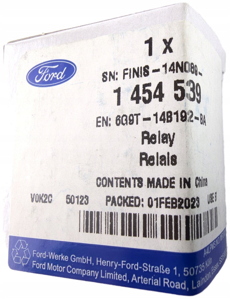 фото №12, Реле многофункциональный mondeo s-max galaxy 1454539 _ 6g9t-14b192-ba