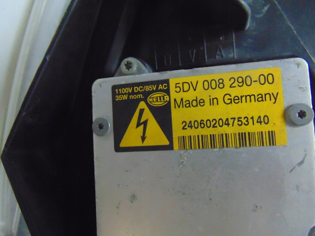 фото №15, Лампа правая перед ксенон saab 93 ii 2002-2007 europa