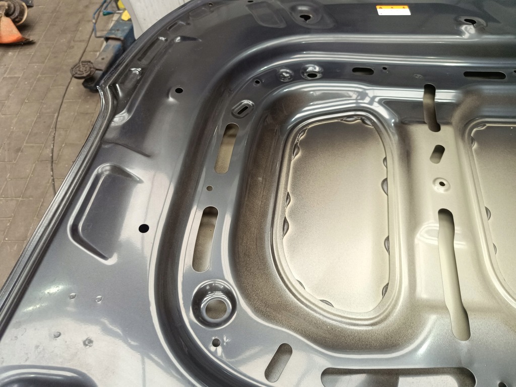 фото №13, Hyundai santa fe iv - капот кришка перед czarna