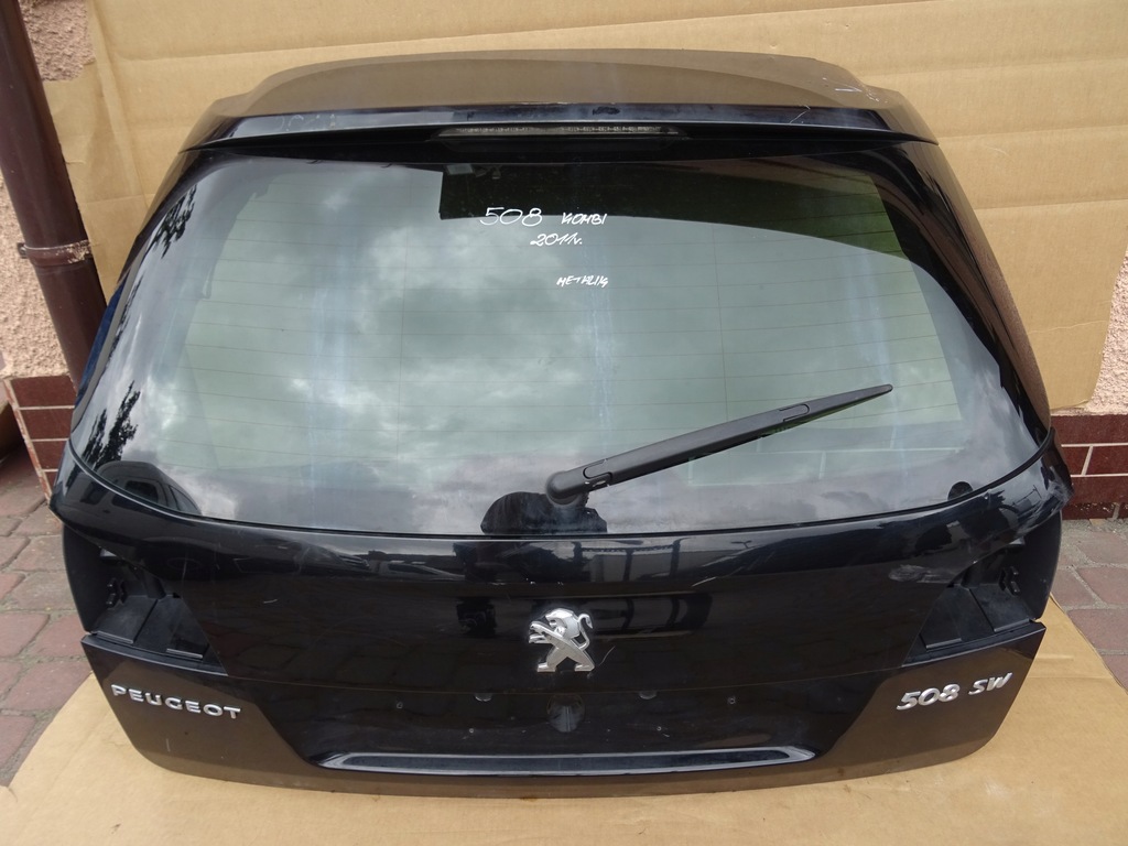 фото №1, Peugeot 508 крышка багажника задняя 2011r. kombi