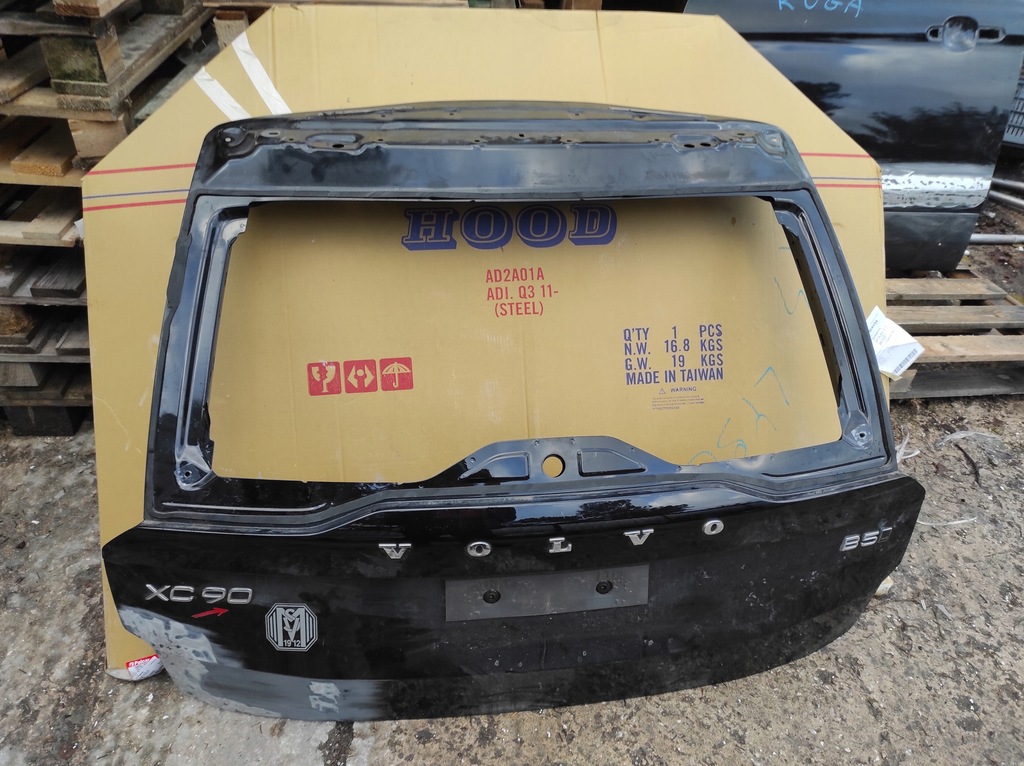 фото №9, Volvo xc90 крышка багажника багажника задняя задняя