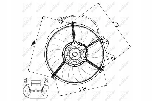 фото №10, Nrf 47474 вентилятор, охолодження двигуна