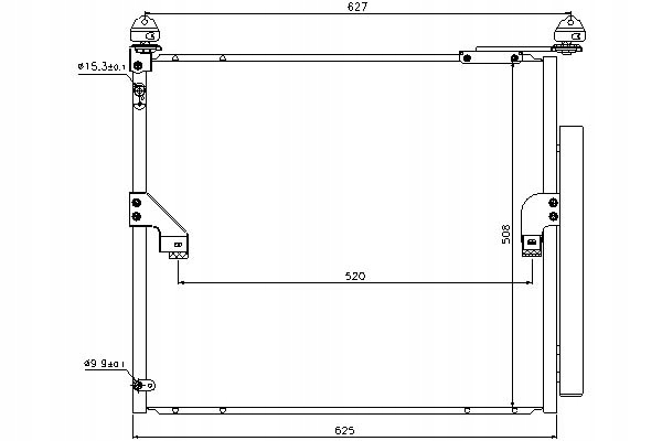 фото №1, Nissens 940367 конденсатор, кондиционер