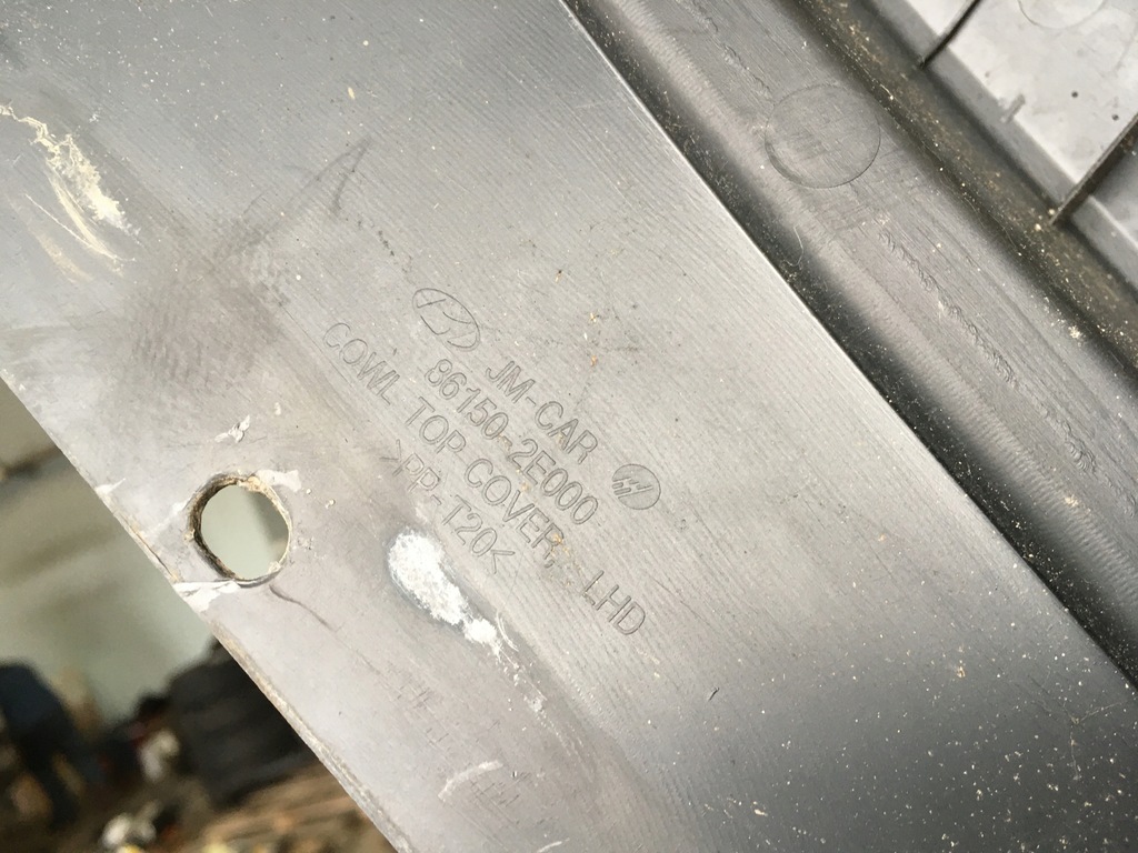 фото №7, Hyundai tucson i 04-10 жабо пластиковий europa