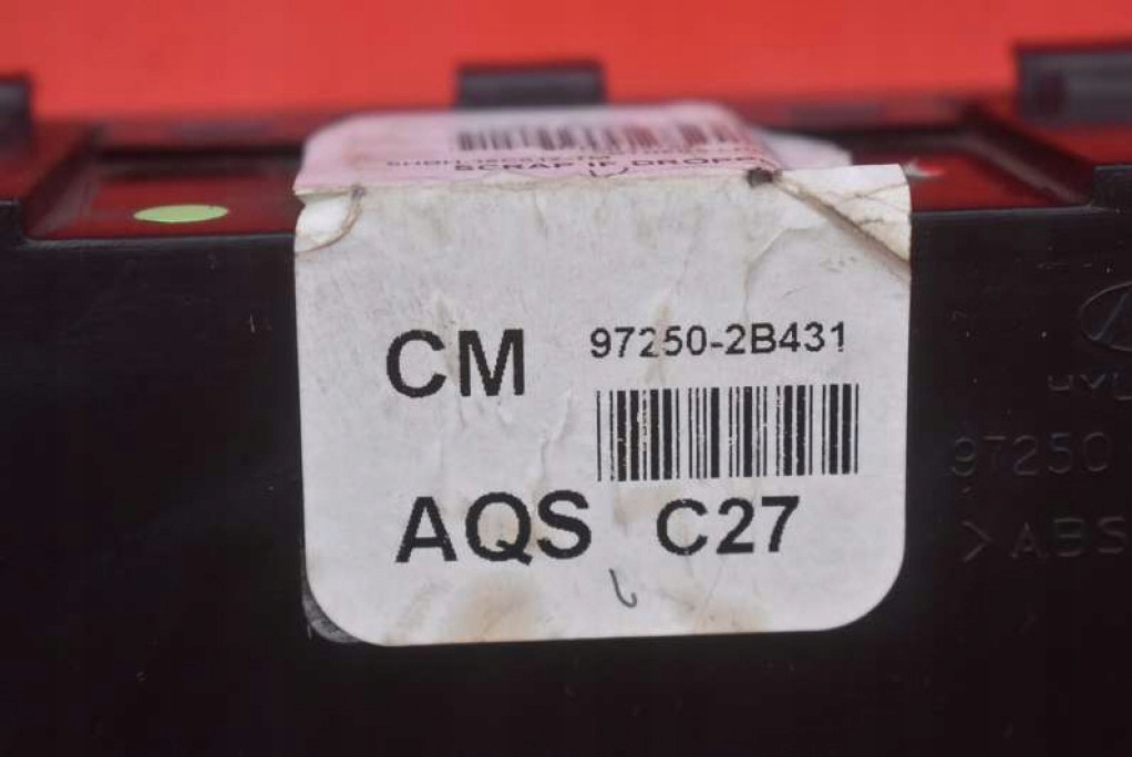 фото №7, Панель керування обдув кондиціонер 97250-2b431 hyundai santa fe 2 ii 06-10