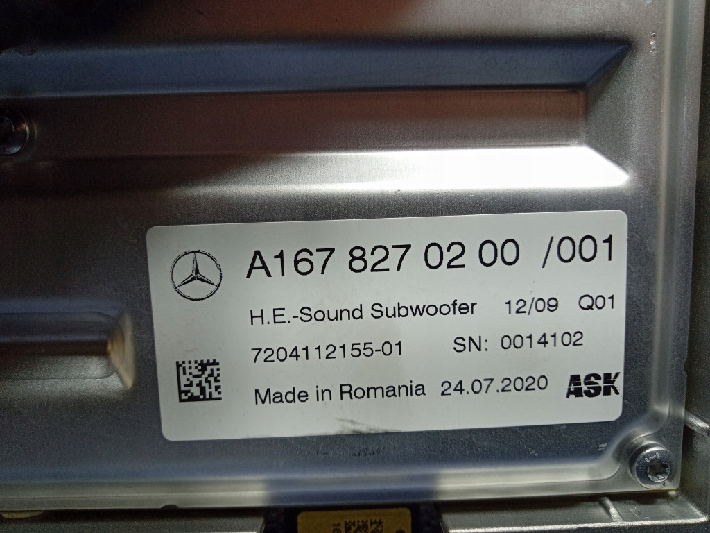 фото №5, Mercedes gls x167 усилитель a1678270200