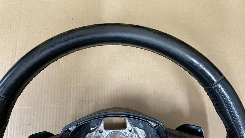 фото №5, Audi a6 c6 повітропровід триспицева шкіра пелюстки перемикання