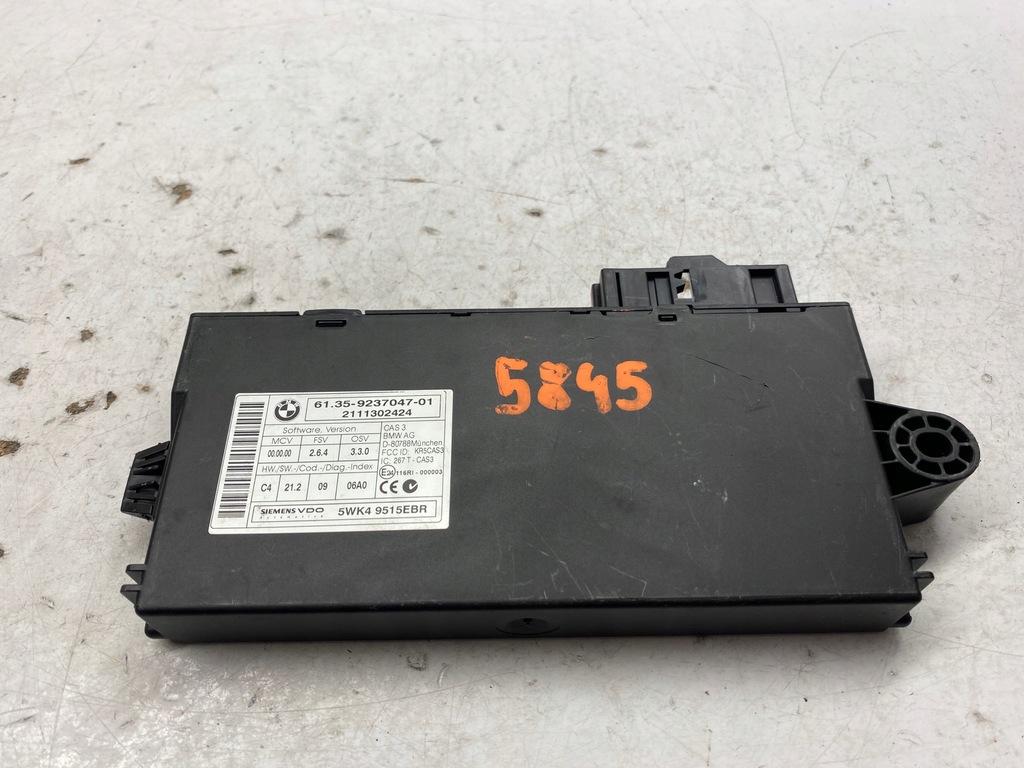 фото №1, Bmw 3 e91 модуль cas 9237047